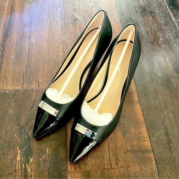 Coach Shoes Coach Zan Leather Pump Poshmark